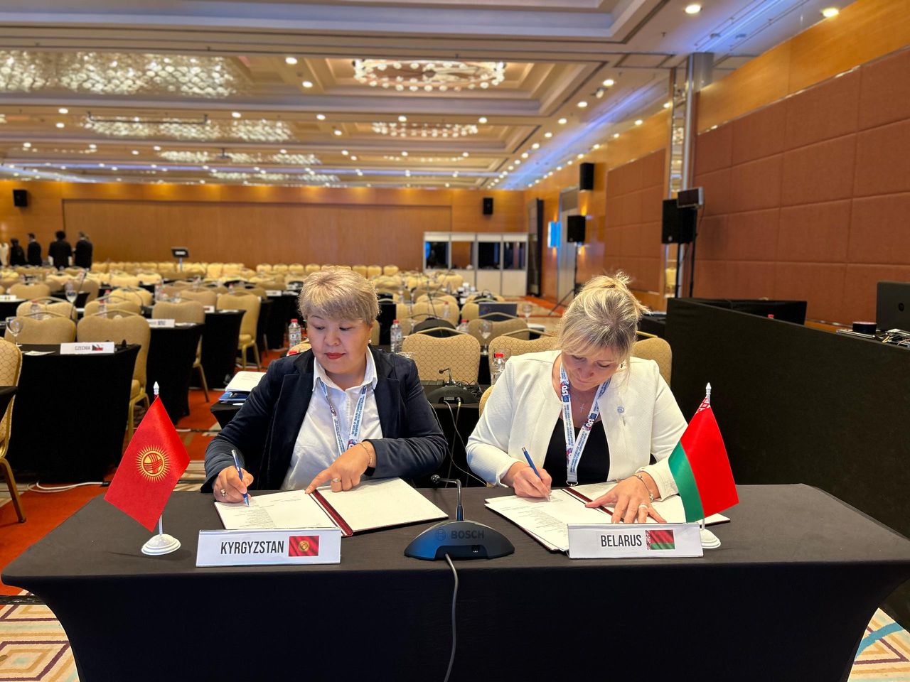 Regional Strategic Forum of the Universal Postal Union: Signing of an Agreement between Kyrgyzstan and Belarus